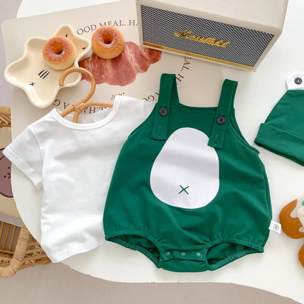 Mini Fashion - Blød og behagelig - Frog Babysuit