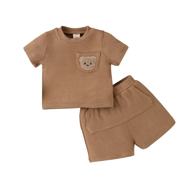 Mini Fashion - Cute Bear Design - Sommer Outfit