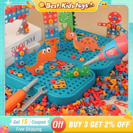 Screw Set - Adventurous Construction Fun - Drill Set