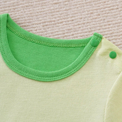 Mini Fashion - Soft For Baby Skin - Frog Pajamas