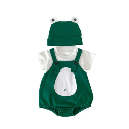 Mini Fashion - Blød og behagelig - Frog Babysuit