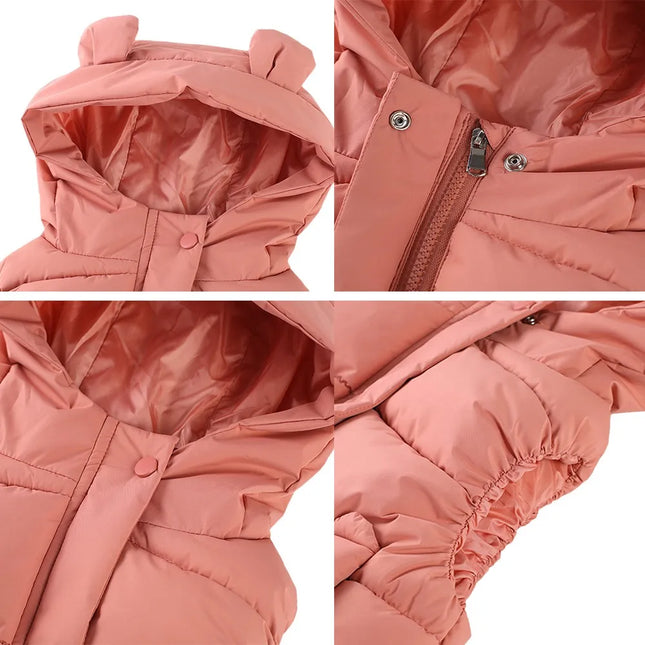 Mini Fashion - Warm & Trendy - Bodywarmer With Hood