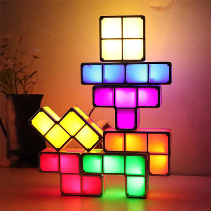 Tetris Night Light - Oplys din kreativitet - Tetris Lampe