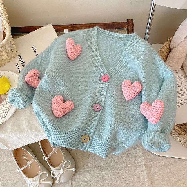 Mini Fashion - Trendy & Comfortable - Heart Sweater