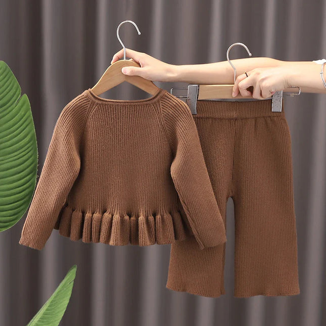 Mini Fashion - Two-piece Winter Set with Bears