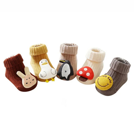 Mini Fashion - Easy to turn over - High/low Non-slip Socks