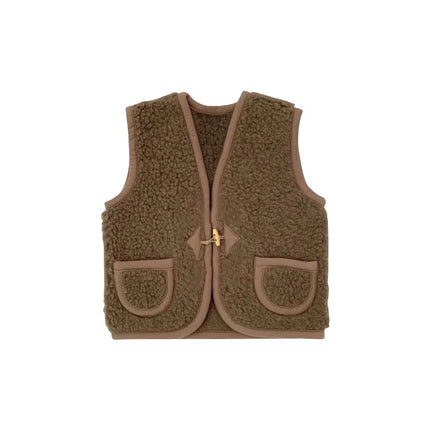 Mini Fashion - Varmt stof - Bodywarmer Vest