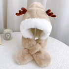 Mini Fashion - Warm & Cozy - Hat & Scarf In 1