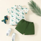 Mini Fashion - Dino Print - Sommertøjssæt