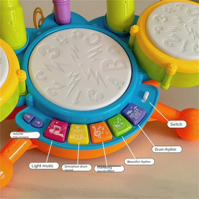 Kids Drumset - Little Ones Getting Started - Toy Drumset