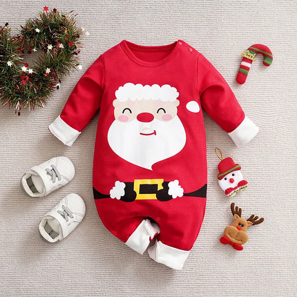 Mini Fashion - Blødt Materiale - Baby Julekostume