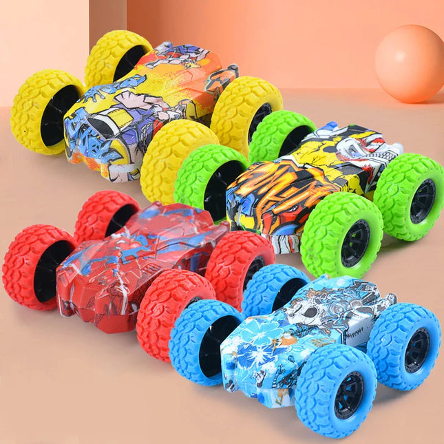 Double Stunt Car - Double Sided Fun - Toy Car