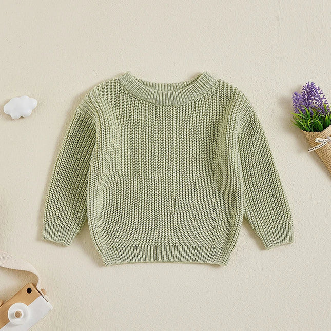 Mini Fashion - Blød og behagelig - Strikket børnetrøje