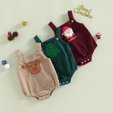 Mini Fashion - Christmas Design - Overall Christmas Romper