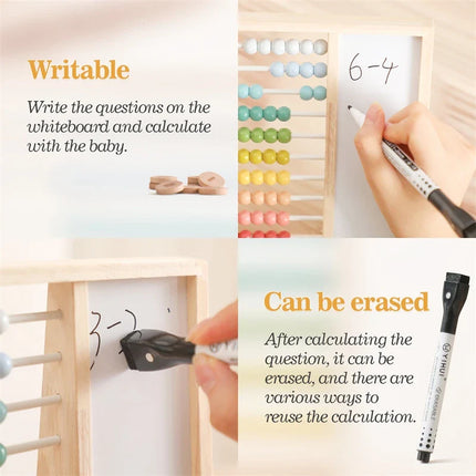 Woodn - Count and Learn - Wooden Abacus