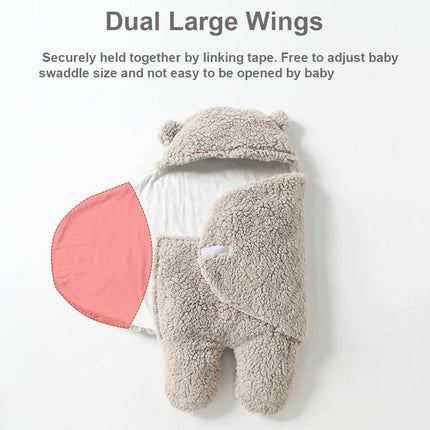 SnuggleBear - Baby Wrap tæppe