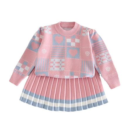 Mini Fashion - Blødt og behageligt - Sweater sæt
