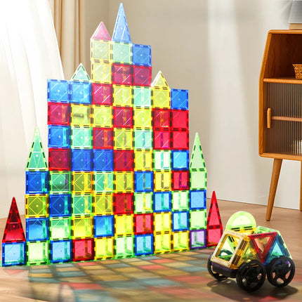 Magnet Toys - Develop Creativity - Magnetic Tiles