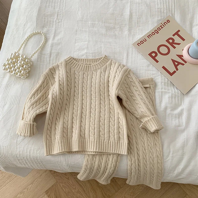 Mini Fashion - Stylish & Trendy for children - Knitted Sweater & Pants
