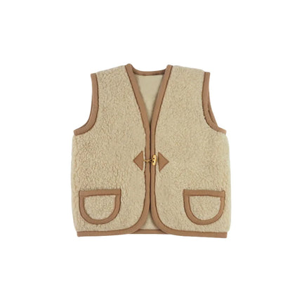 Mini Fashion - Varmt stof - Bodywarmer Vest
