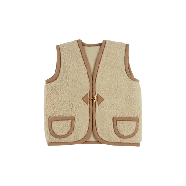 Mini Fashion - Varmt stof - Bodywarmer Vest