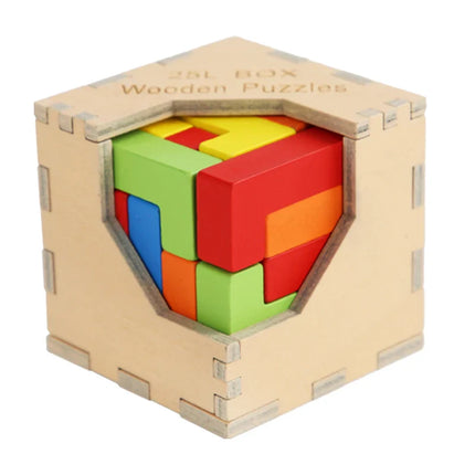 Woodn - Træn din hjerne - 3D Tetris Puslespil