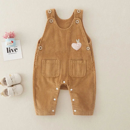 Mini Fashion - Stilfuld & Trendy - Rib Dungarees