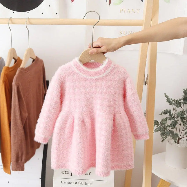 Mini Fashion - Dejlig og varm - Fleece kjole