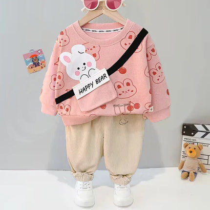 Mini Fashion - Sød og behagelig - Vintertøjssæt til piger