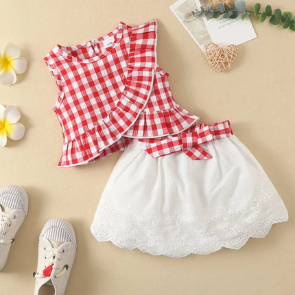 Mini Fashion - Top&Short Sæt Piger