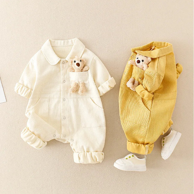 Mini Fashion - Comfortable & Stylish - Denim Jumpsuit