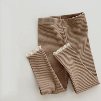 Mini Fashion - Blød og behagelig - Ribbet legging