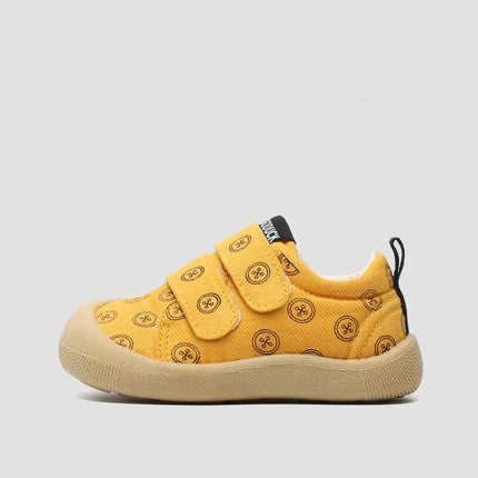 Mini Fashion - Åndbart materiale - Sko med print
