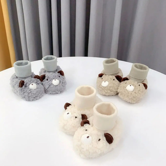 Mini Fashion - Bears - Baby Slippers