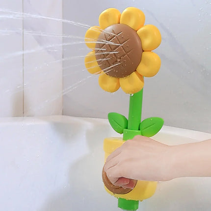 Sunflower Sprayer - Splashing fun - Bath toys