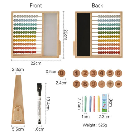 Woodn - Count and Learn - Wooden Abacus