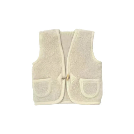 Mini Fashion - Varmt stof - Bodywarmer Vest