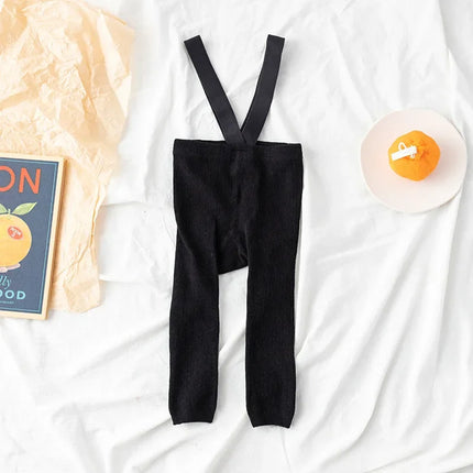 Mini Fashion - Blød og behagelig - Leggings til børn med seler