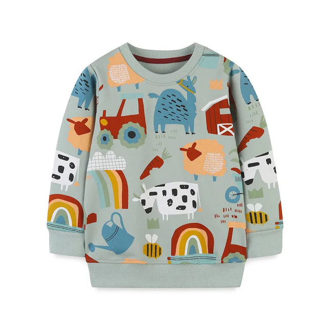 Mini Fashion - Flot Print - Sweater