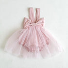 Mini Fashion - Baby Piger Romper Kjole