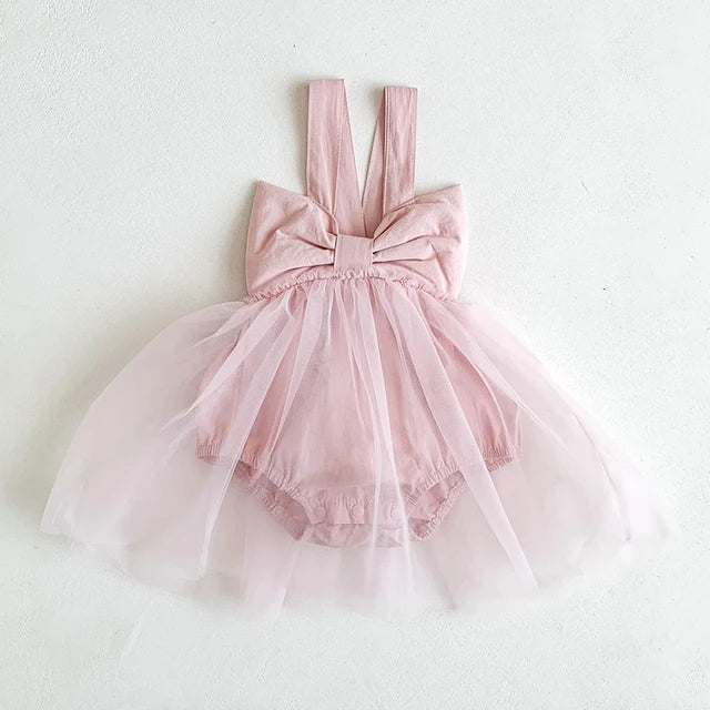 Mini Fashion - Baby Piger Romper Dress