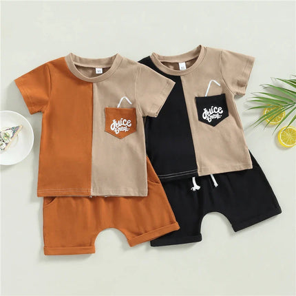 Mini Fashion - Fashionable Colors - Boys Summer Set
