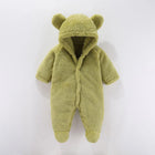 Mini Fashion - With Hood - Fleece Romper