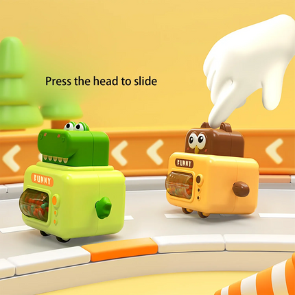 Car Puzzle️ - Fun on Wheels - Animal Toy Car