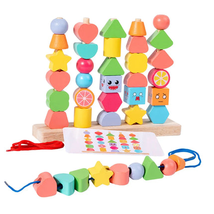 Woodn - Creates spatial insight - Wooden Learning Blocks