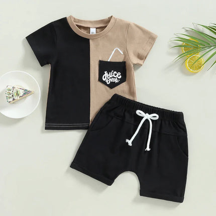 Mini Fashion - Fashionable Colors - Boys Summer Set
