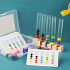 Tube Clip Beads - Smart Tænkespil - Farve & Motorisk færdighedsspil