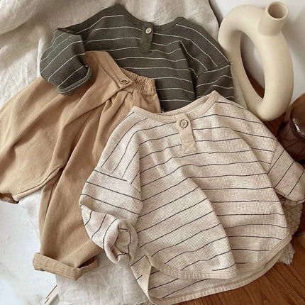 Mini Fashion - Blødt og åndbart stof - Langærmet skjorte