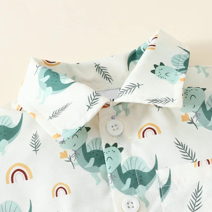 Mini Fashion - Dino Print - Sommertøjssæt