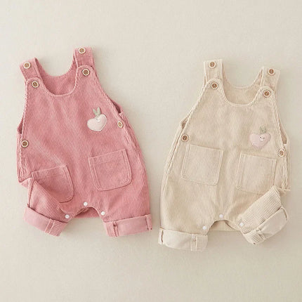 Mini Fashion - Stilfuld & Trendy - Rib Dungarees